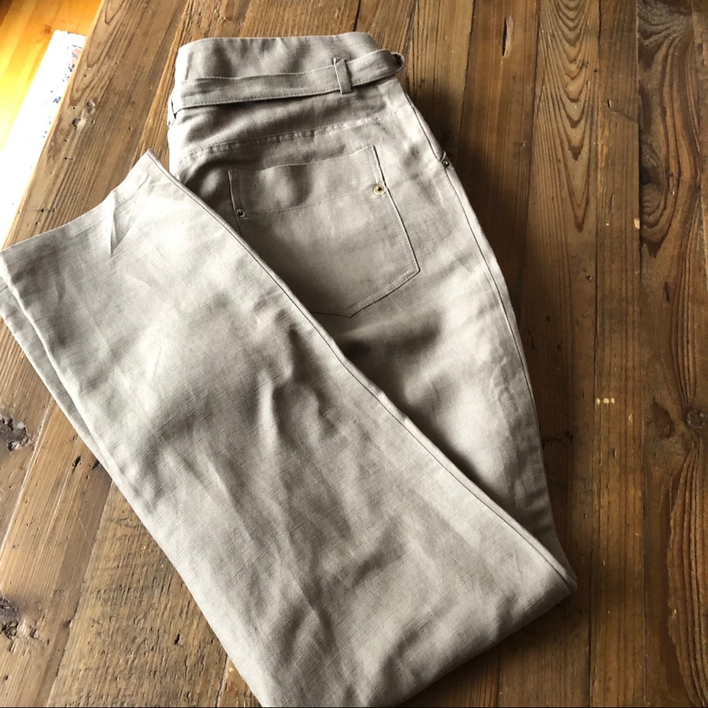 Anthropologie linen pants